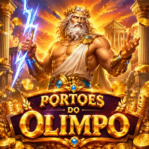 Tela do slot Gates of Olympus com símbolos de multiplicadores